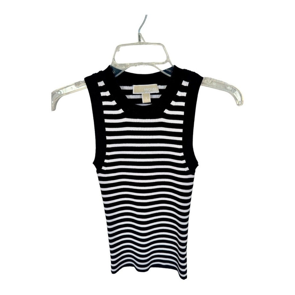 Black-and-white Michael Kors top